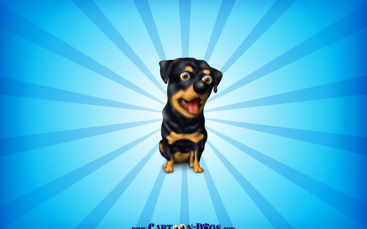 Ротвейлер из мультфильма