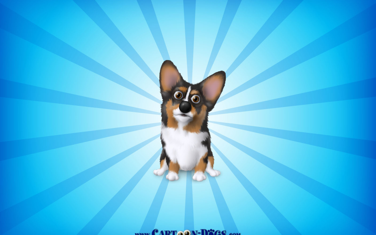 Вельш-корги из мультфильма