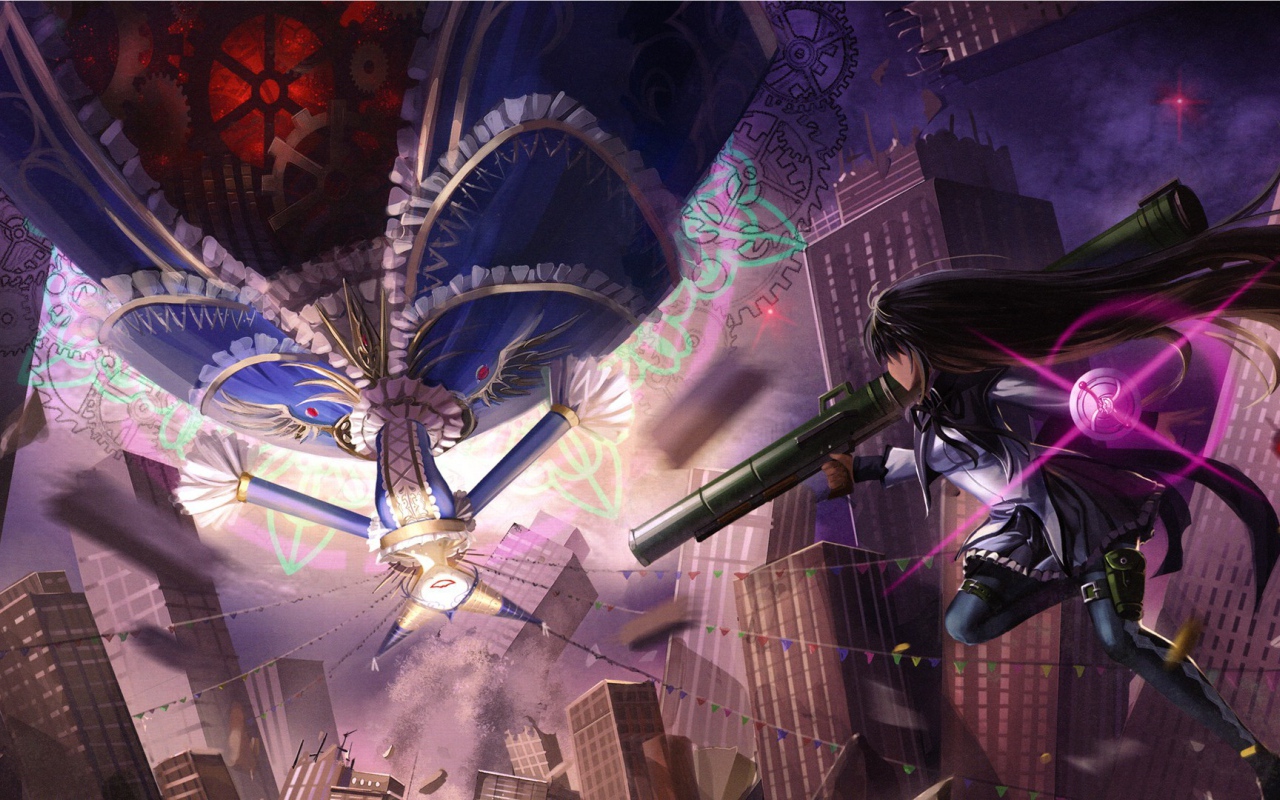 Девушка с гранатометом