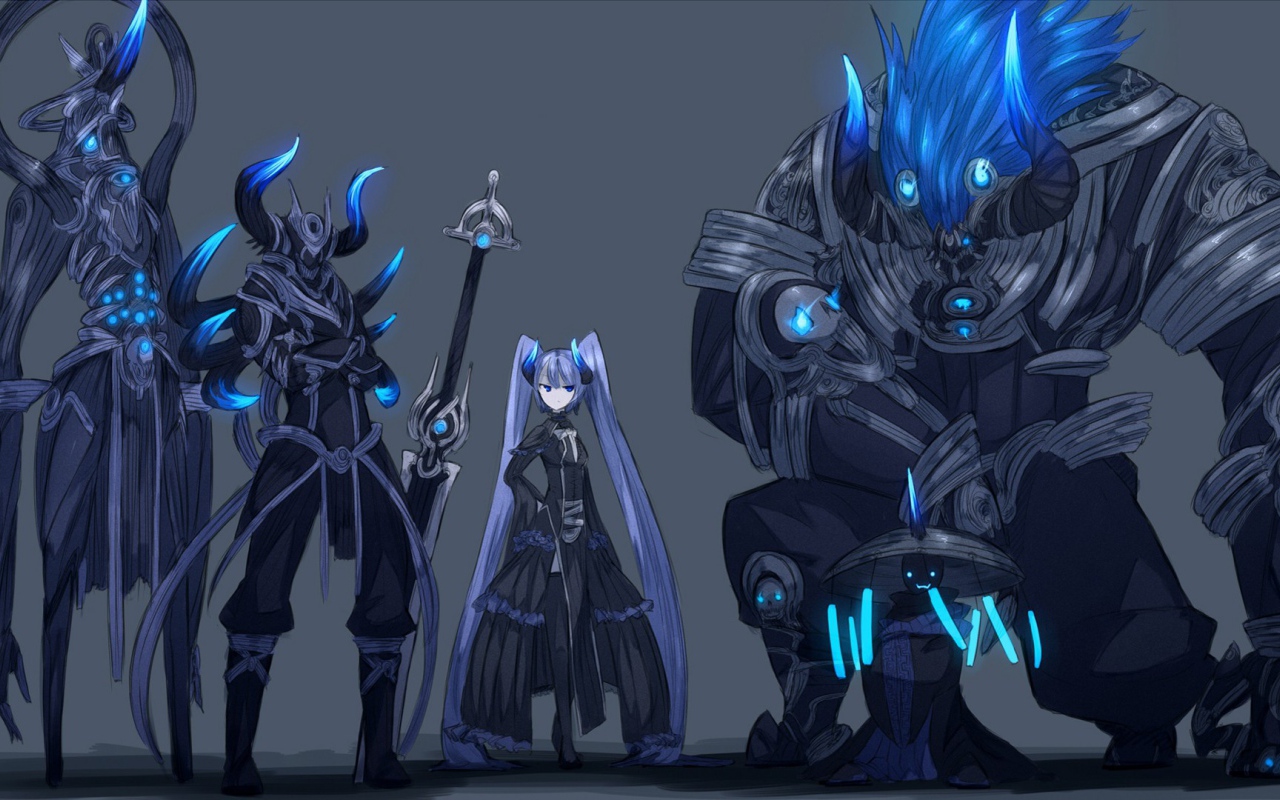 Монстры из Японской анимации