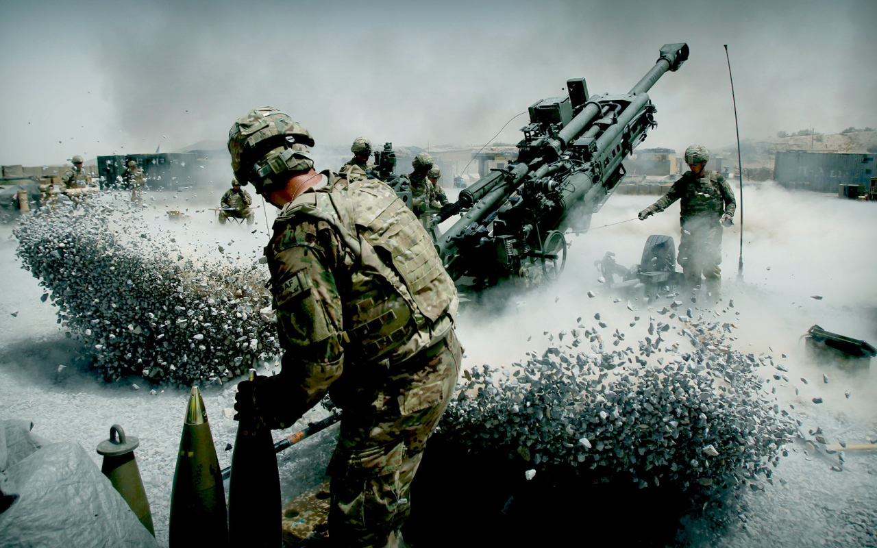 Выстрел из пушки