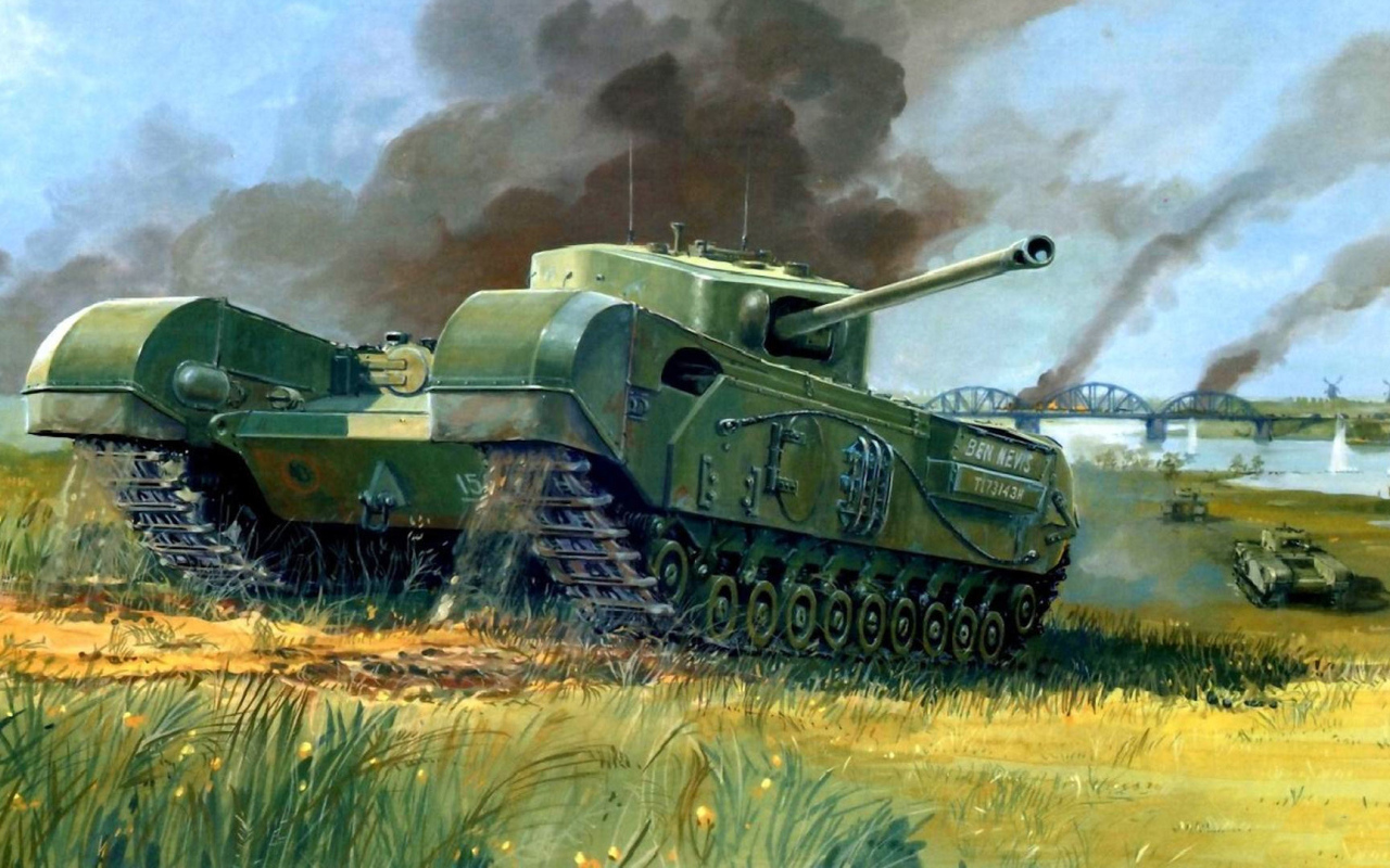 Пехотный танк Черчиль