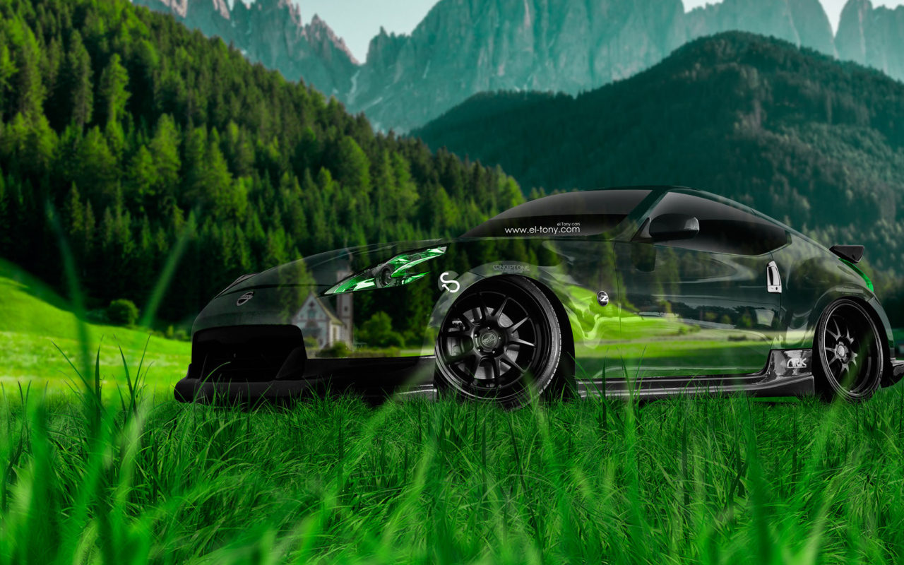 Nissan на природе