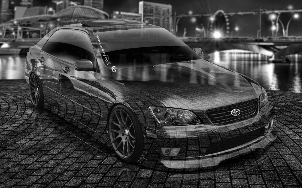 Toyota Altezza на набережной