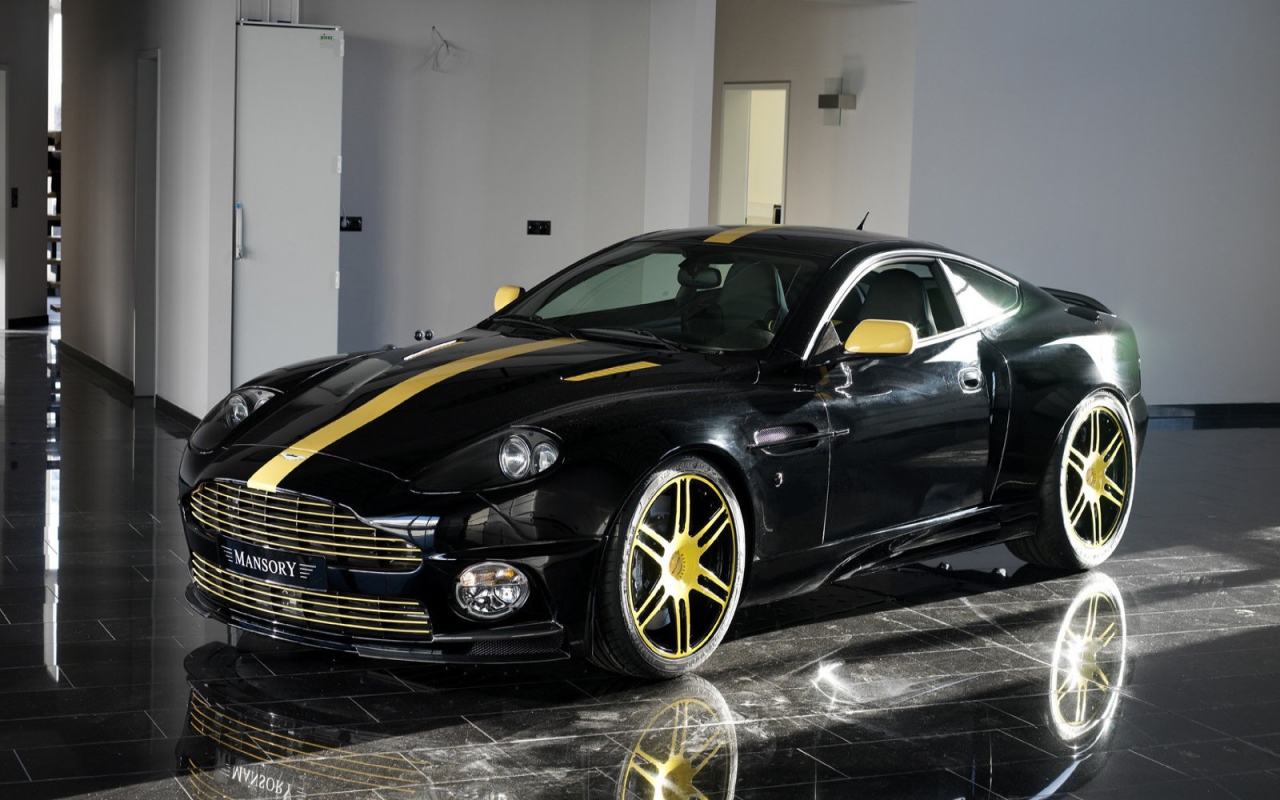 Тест драйв автомобиля Aston Martin mansory