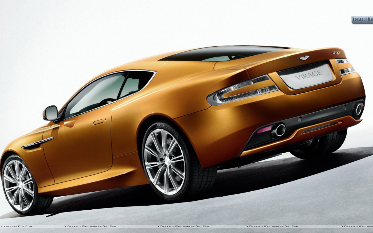 Новый автомобиль Aston Martin virage