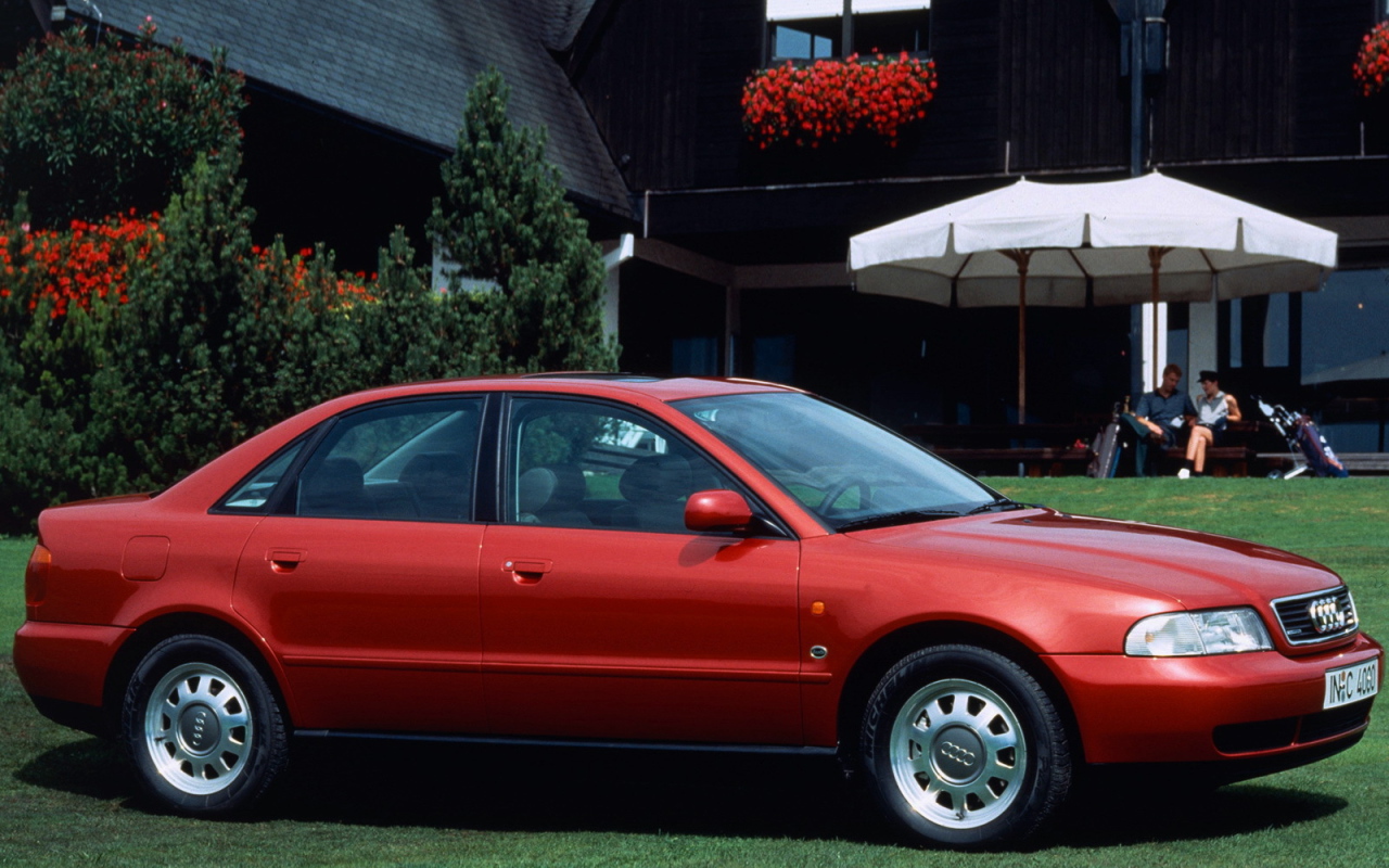 Тест драйв автомобиля Audi b5