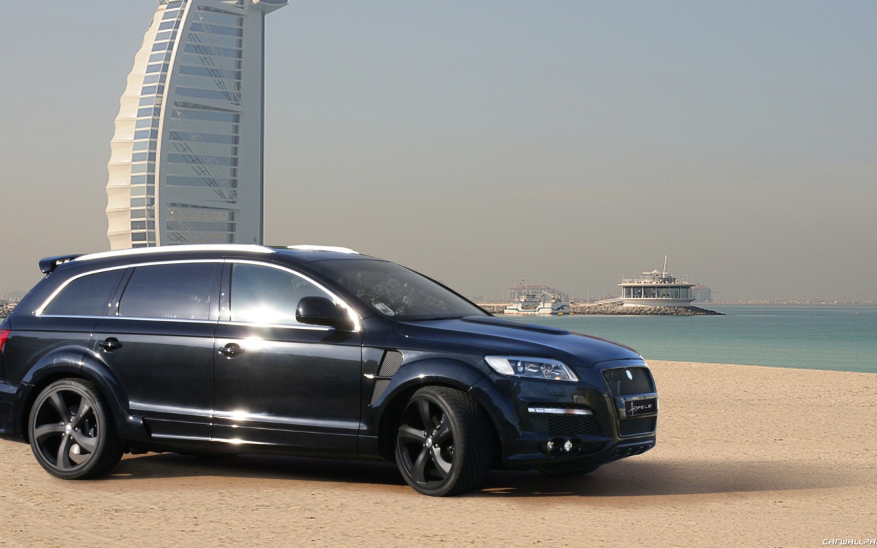 Тест драйв автомобиля audi q7