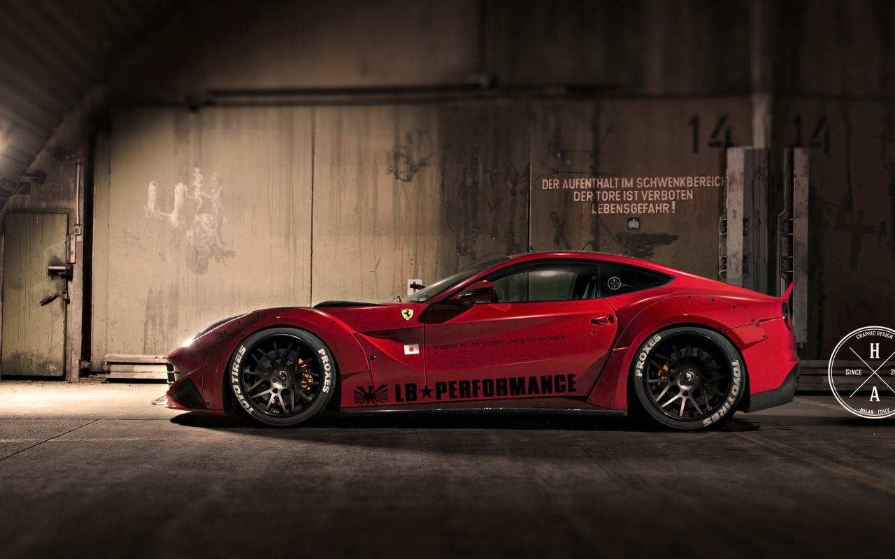 Производительный Ferrari 458 Italia