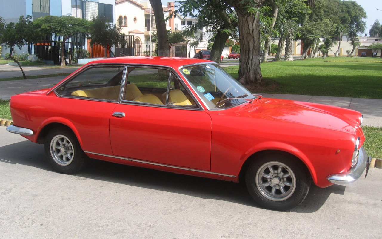 Дизайн автомобиля Fiat 124