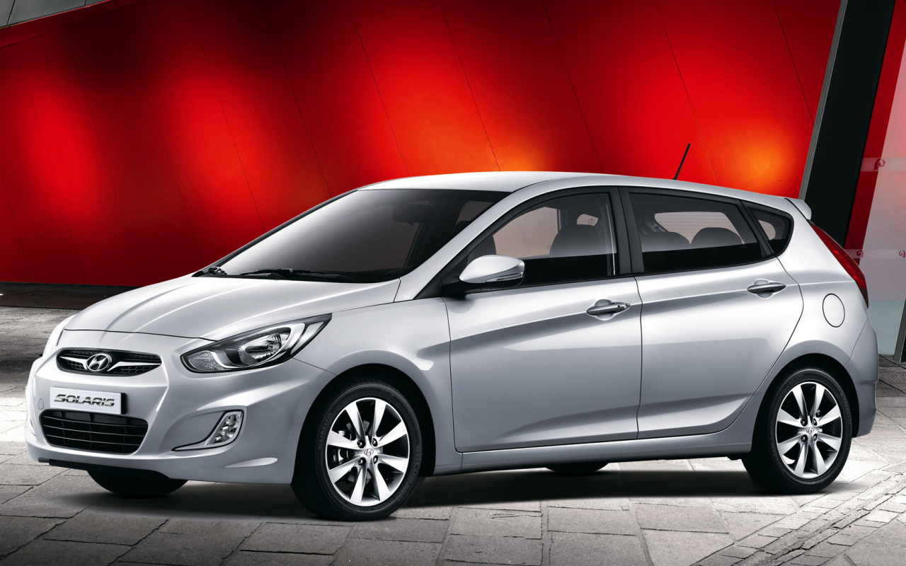 Тест драйв автомобиля Hyundai Solaris