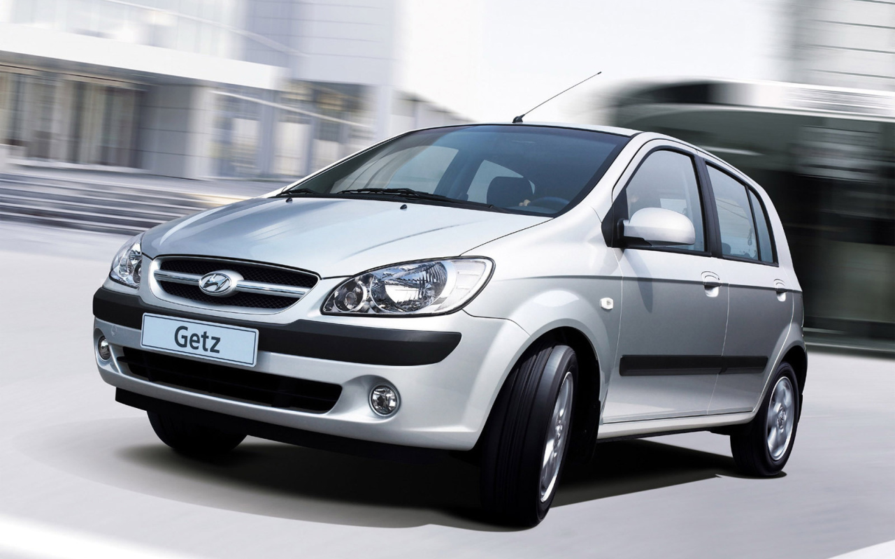 Новая машина Hyundai Getz
