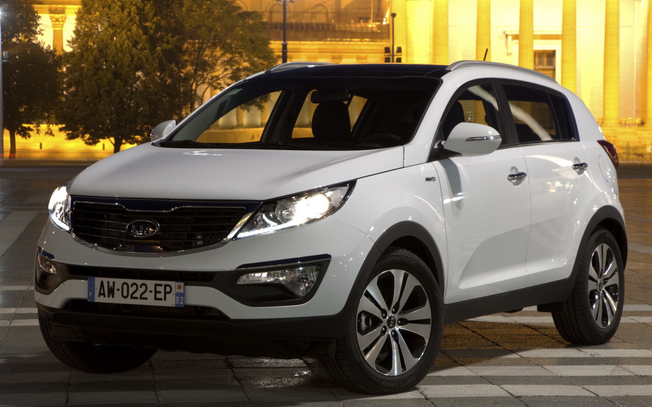 Новая машина Kia Sportage