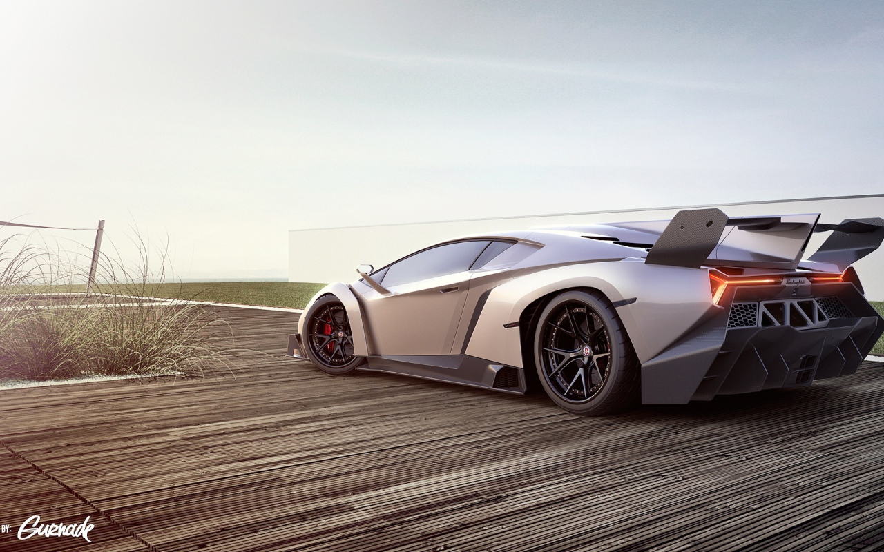 Спорт кар Lamborghini veneno
