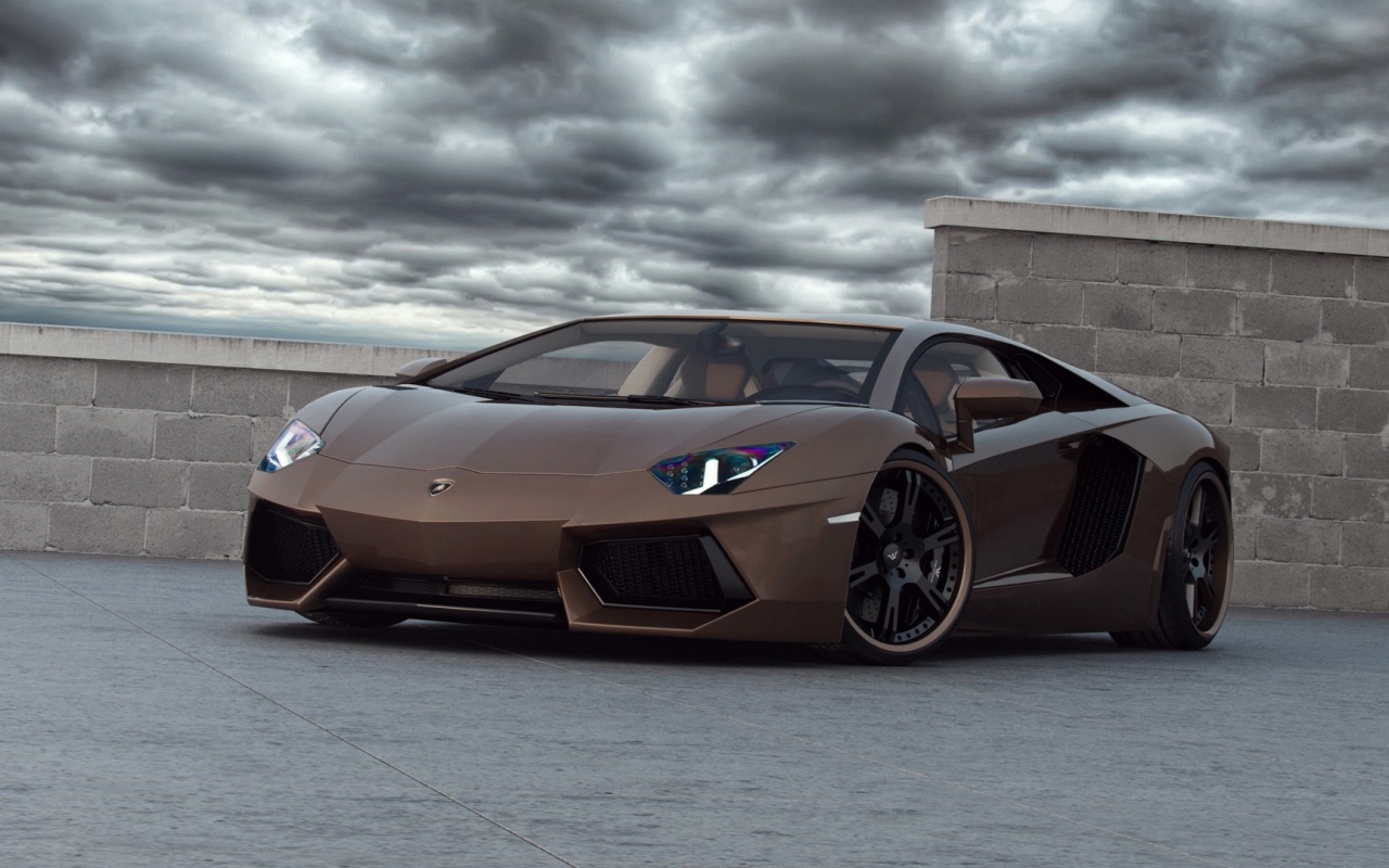 Надежный автомобиль Lamborghini Aventador