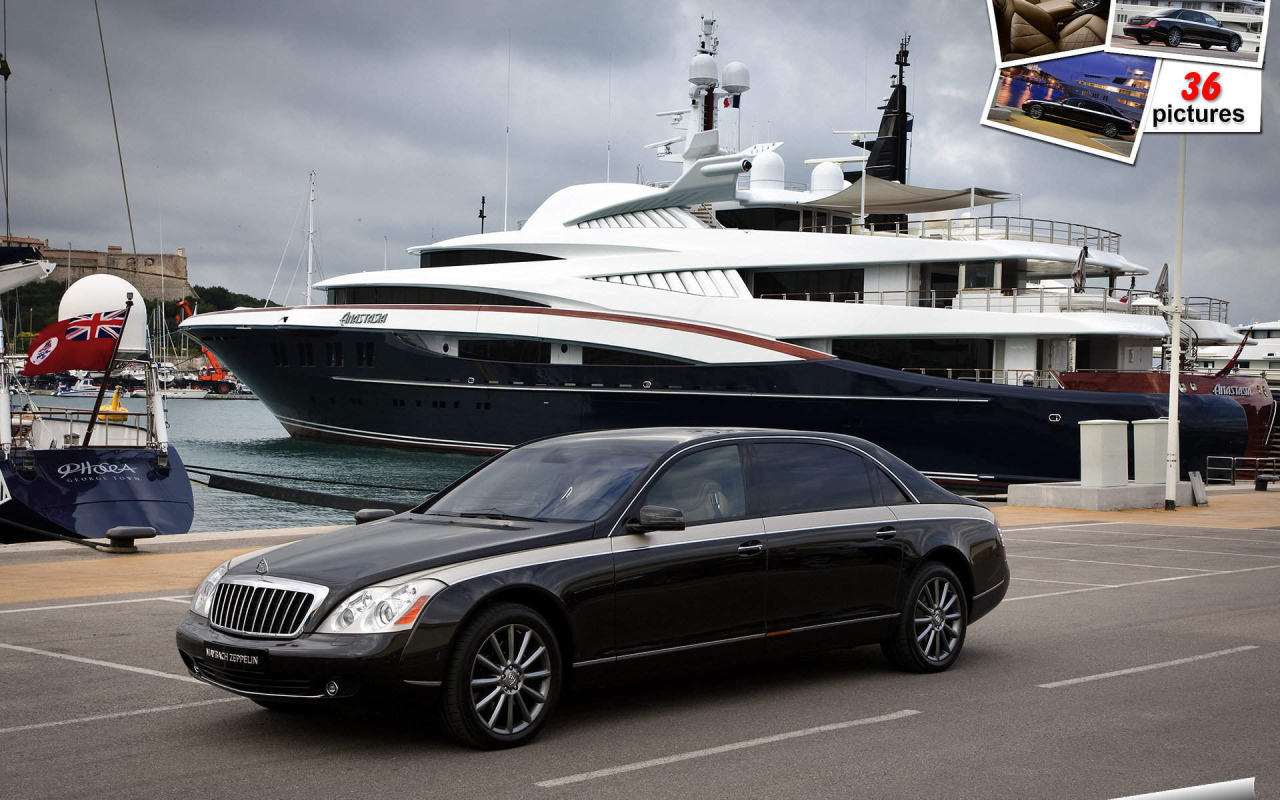  Красивый автомобиль Maybach  2014