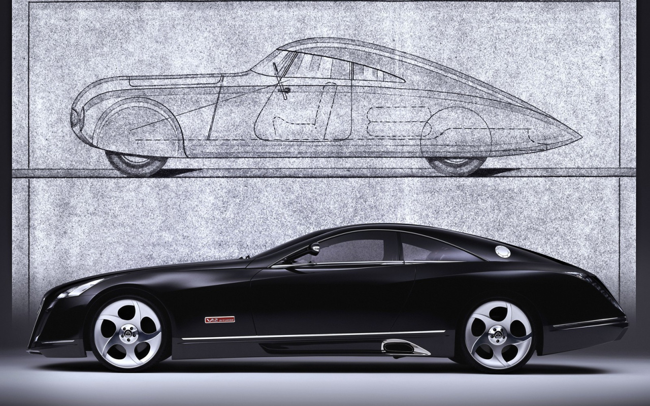  Автомобиль марки Maybach модели Exelero