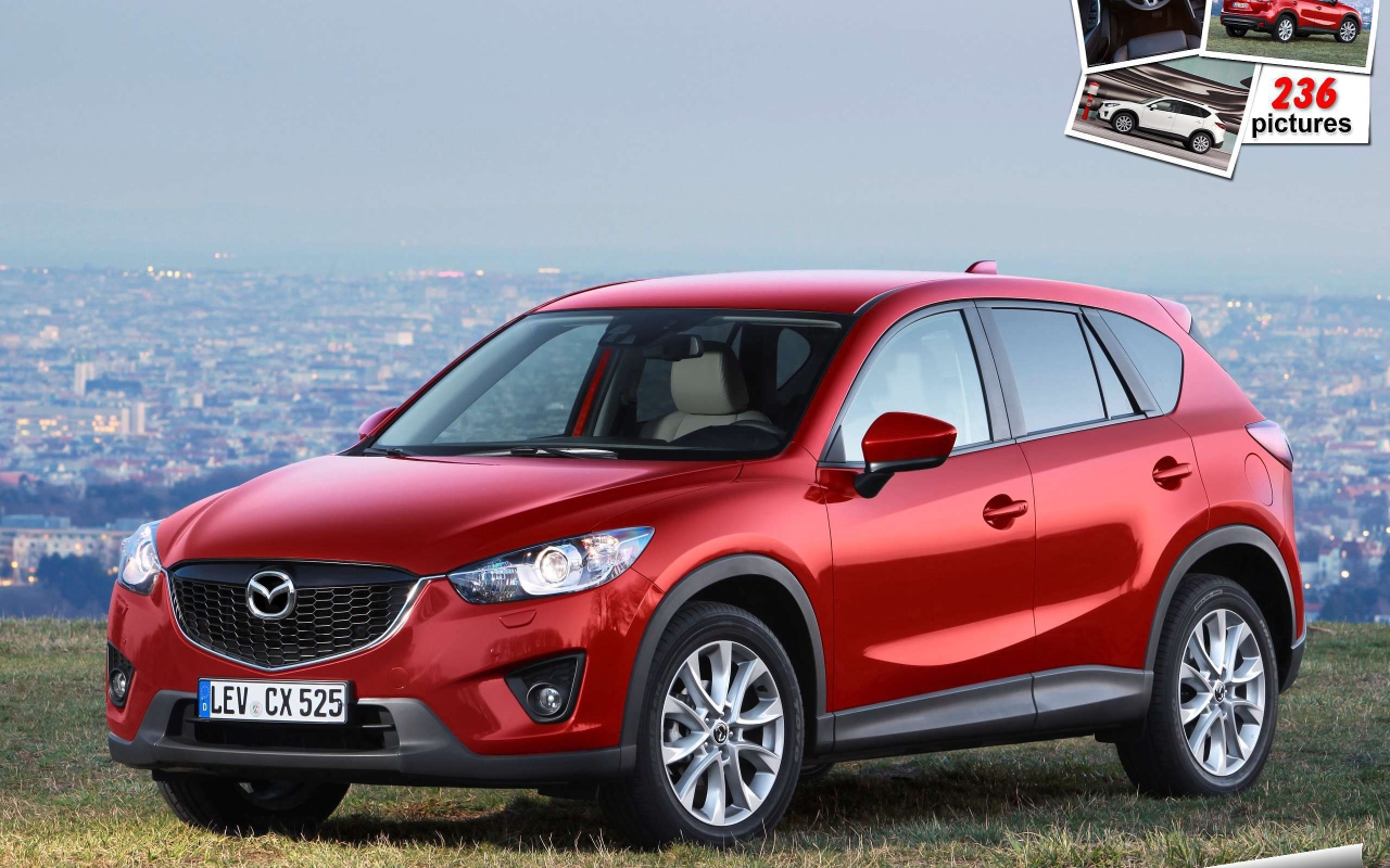Автомобиль марки Mazda модели CX 5