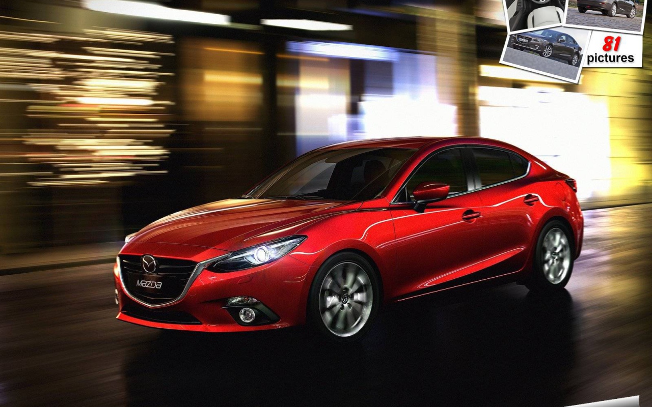 Автомобиль марки Mazda модели 3 2014