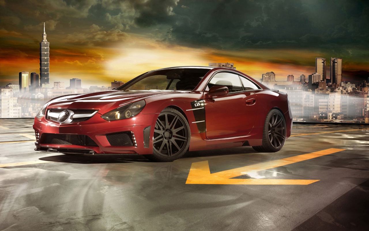 Супер кар Mercedes Benz Carlsson C25