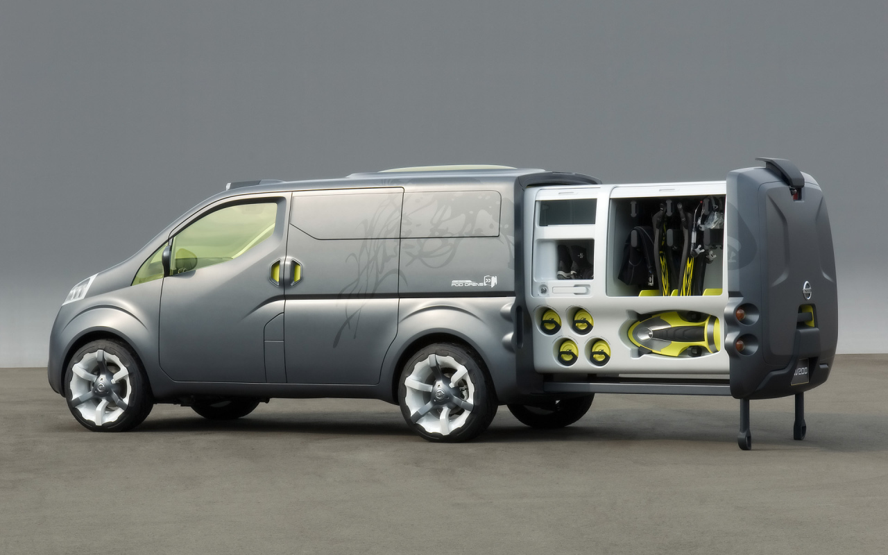 Тест драйв автомобиля Nissan NV200
