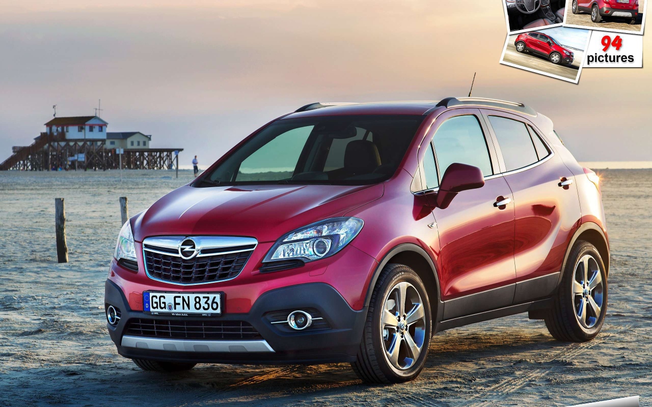 Красивый автомобиль Opel Mokka