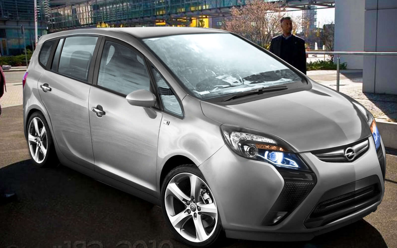 Новая машина Opel Zafira