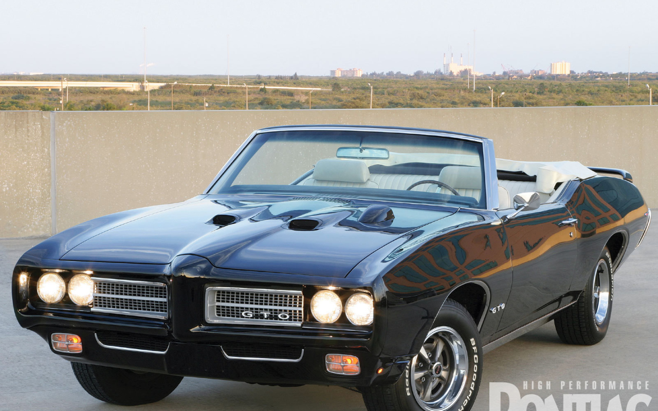 Автомобиль марки Pontiac модели GTO 1969