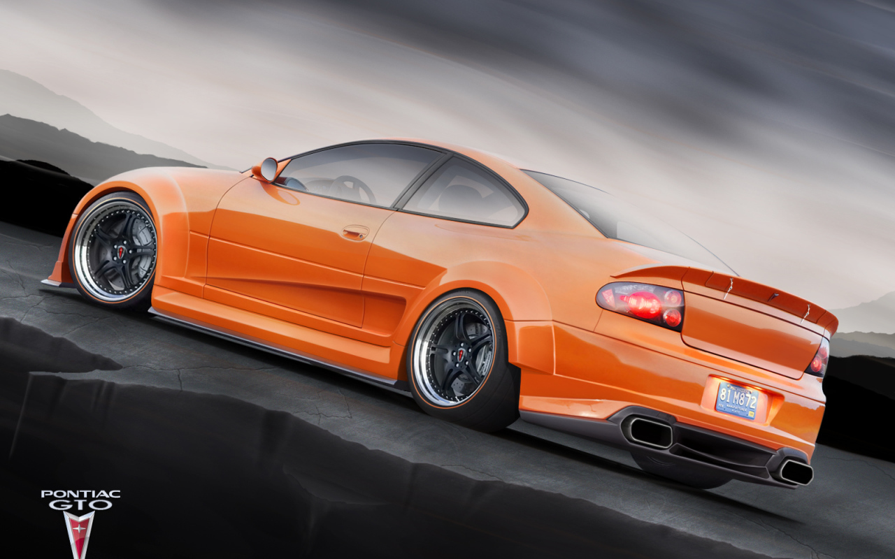 Автомобиль марки Pontiac модели GTO