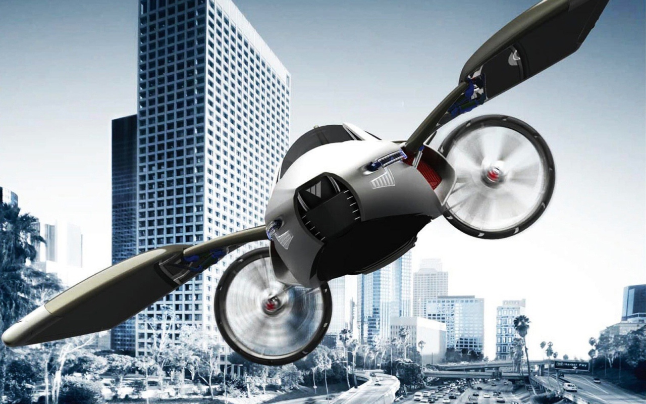 Концепт летающего автомобиля