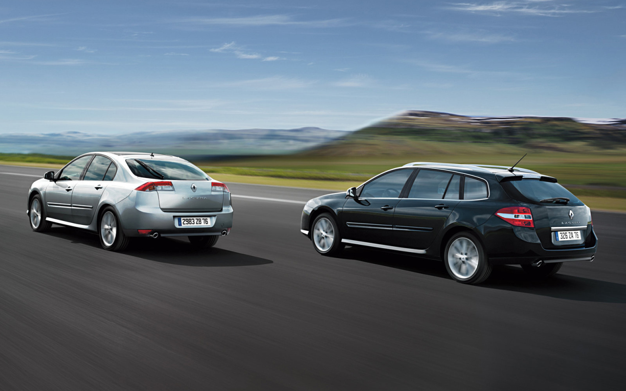 Новая машина Renault Laguna