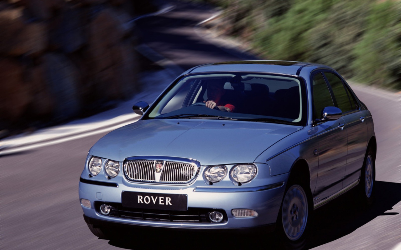 Тест драйв автомобиля Rover 75
