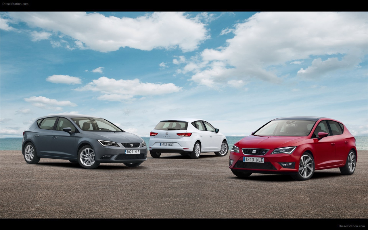 Красивый автомобиль Seat leon