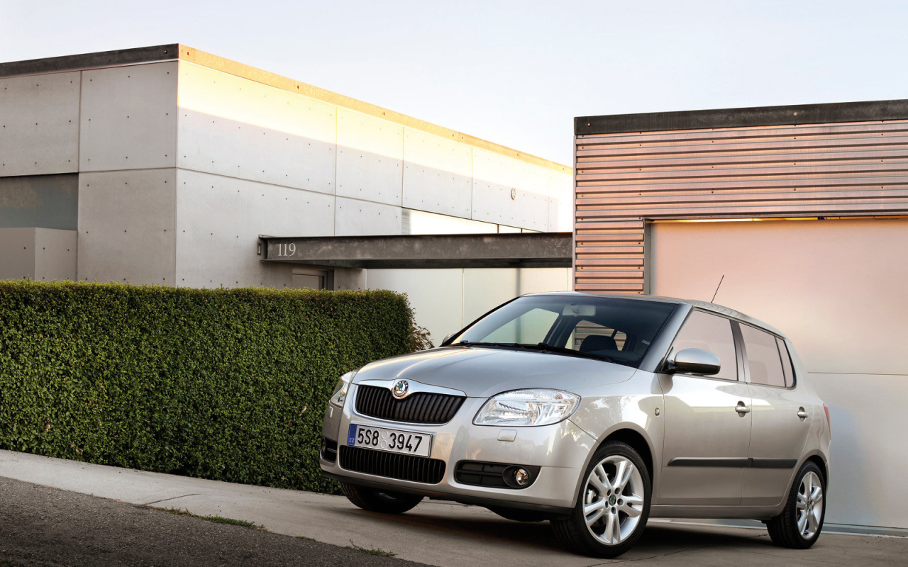 Новая машина Skoda Fabia