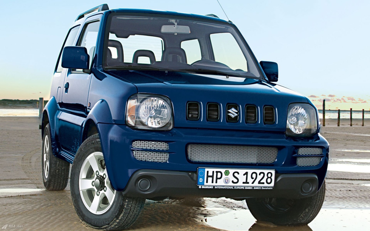  Красивый автомобиль Suzuki Jimny