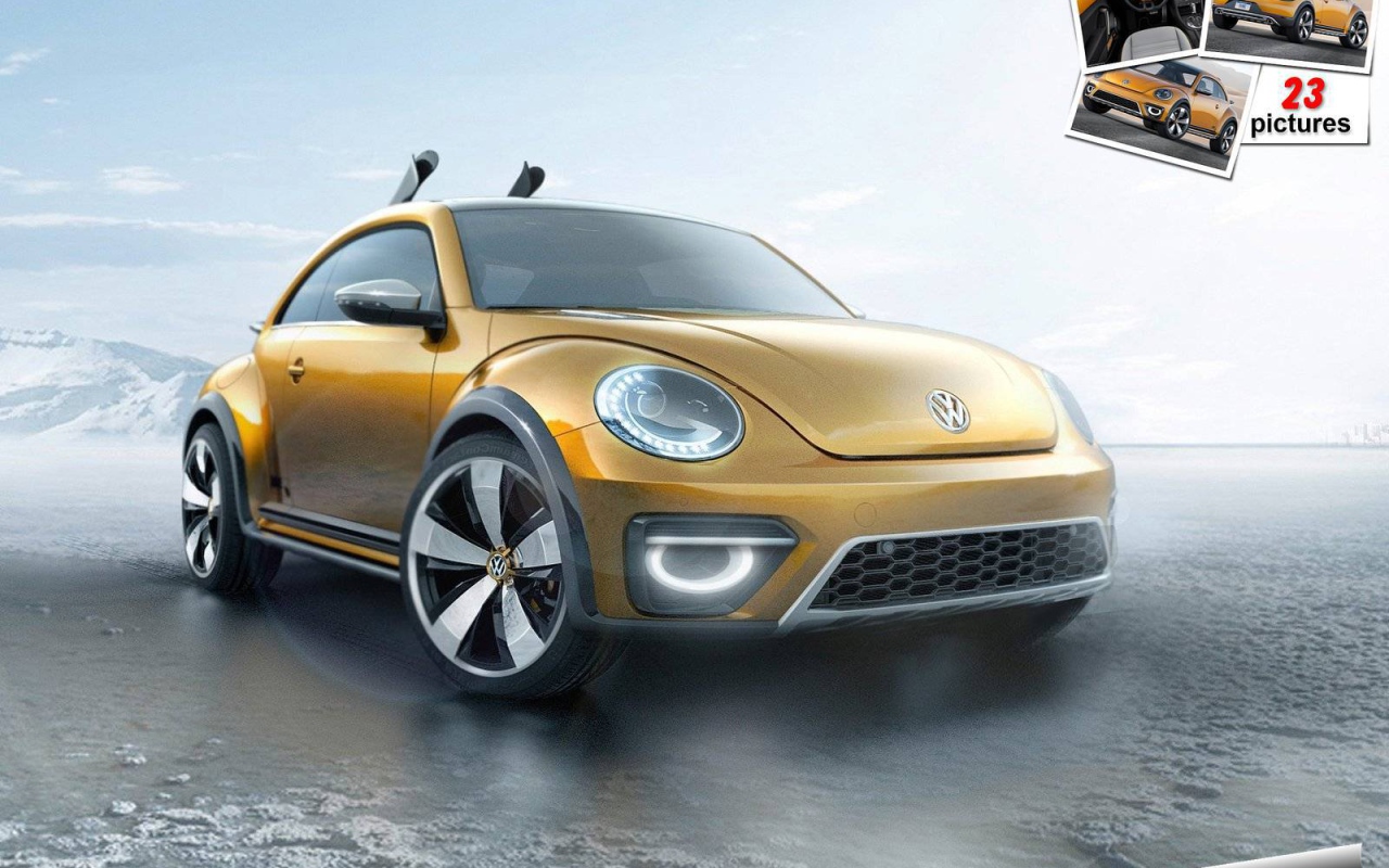 Дизайн автомобиля Volkswagen Beetle Dune 2014