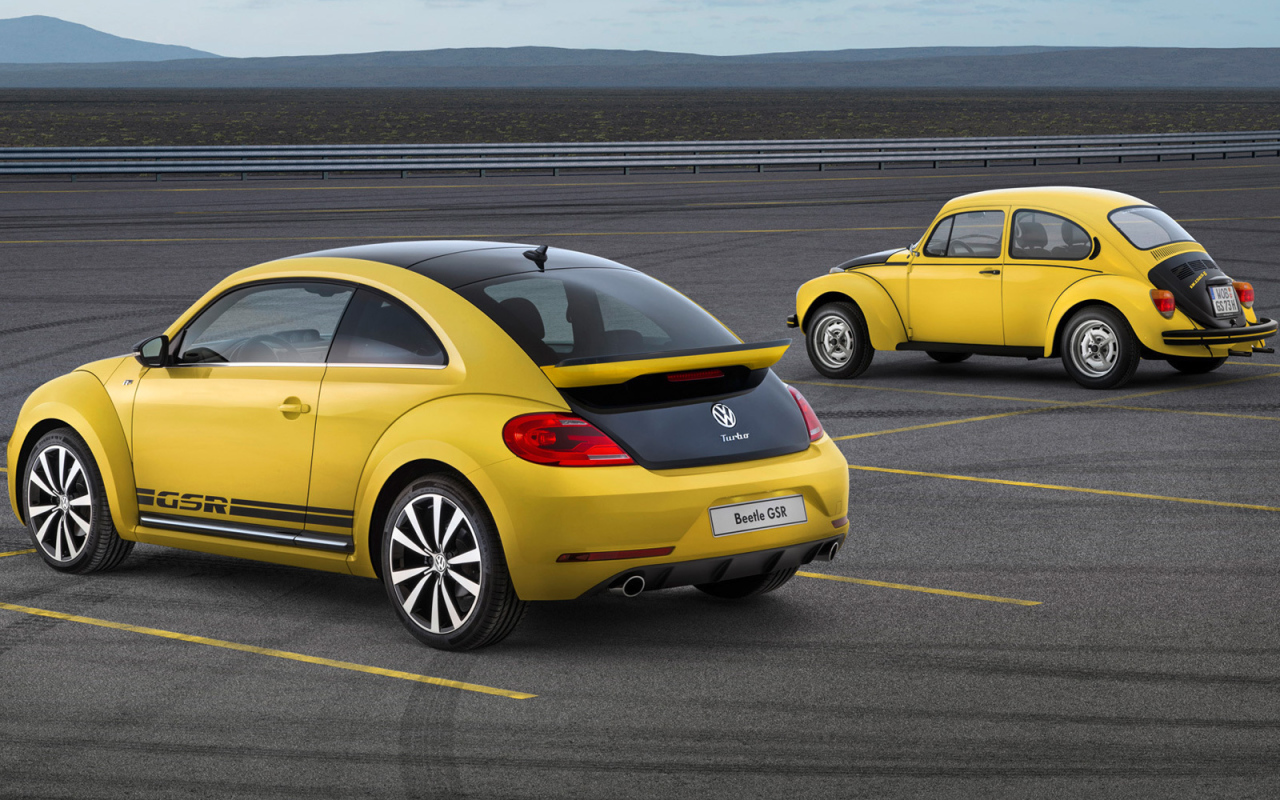 Надежная машина Volkswagen Beetle 2014