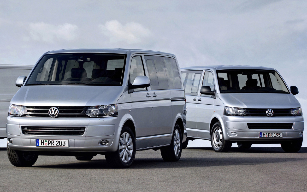 Тест драйв автомобиля Volkswagen Transporter