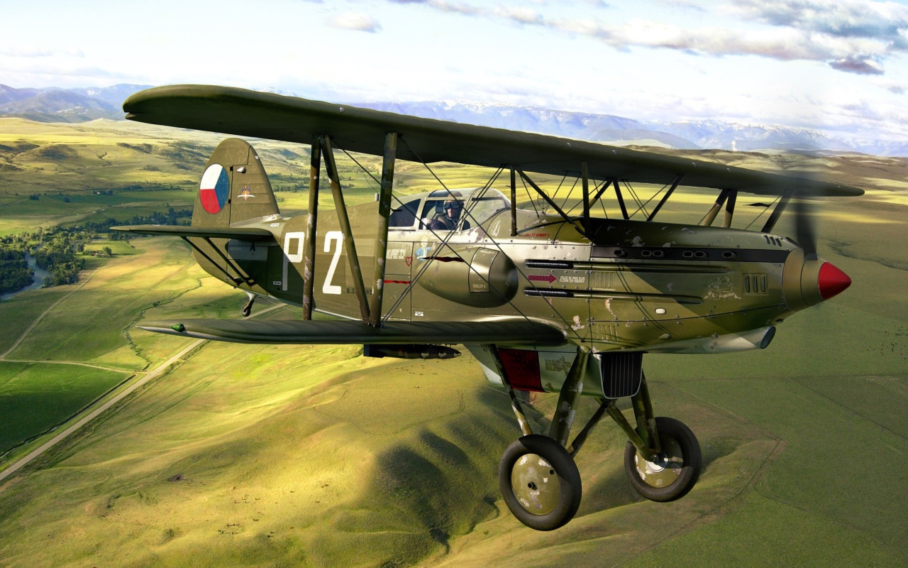 Чешский самолет