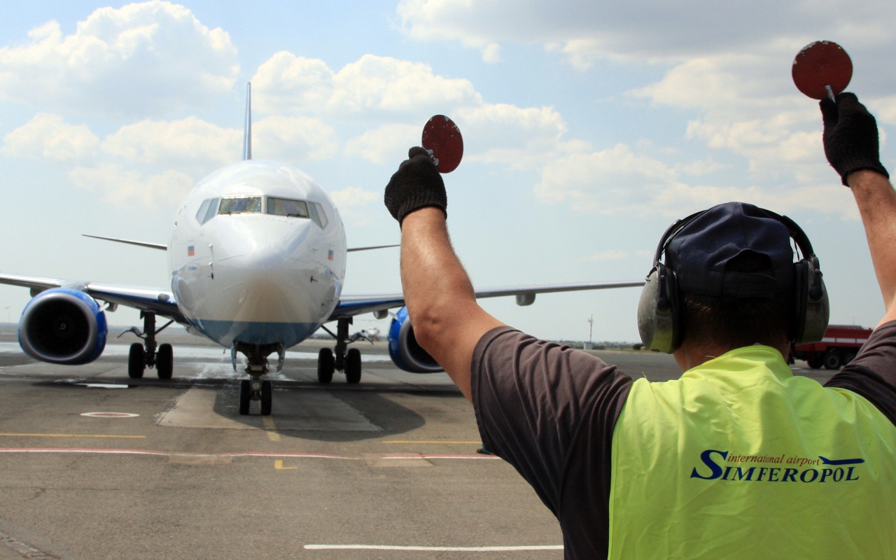 Добролет в аэропорту Симферополя
