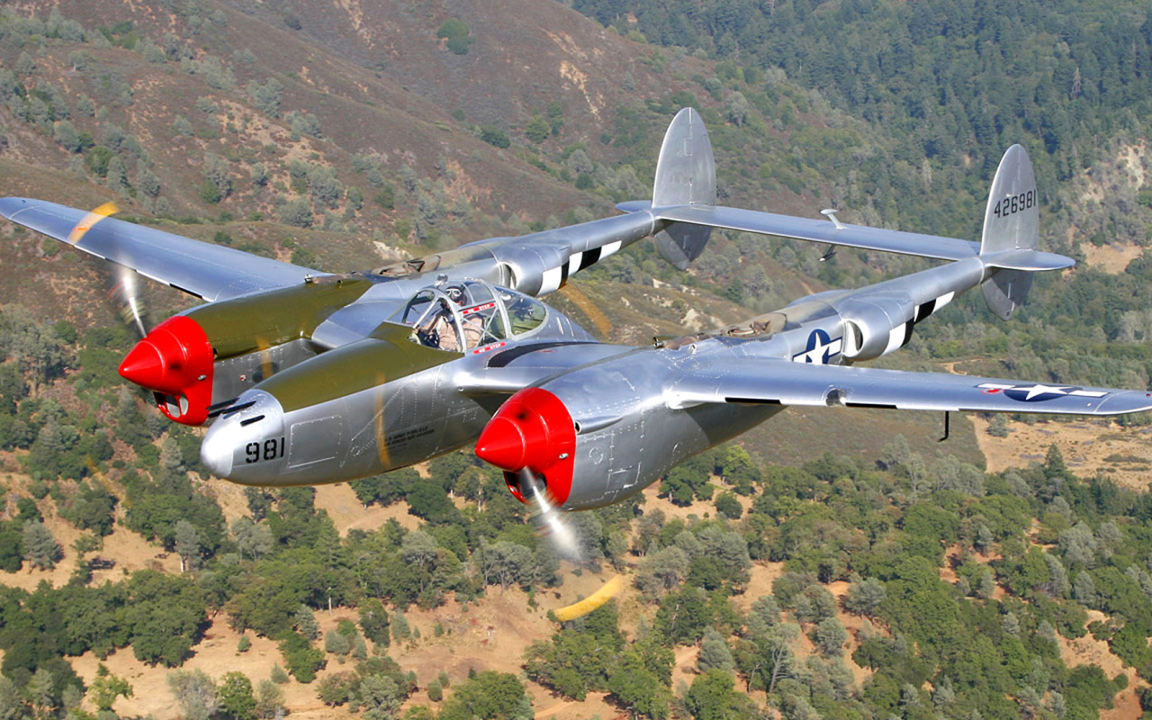 Полет над горами