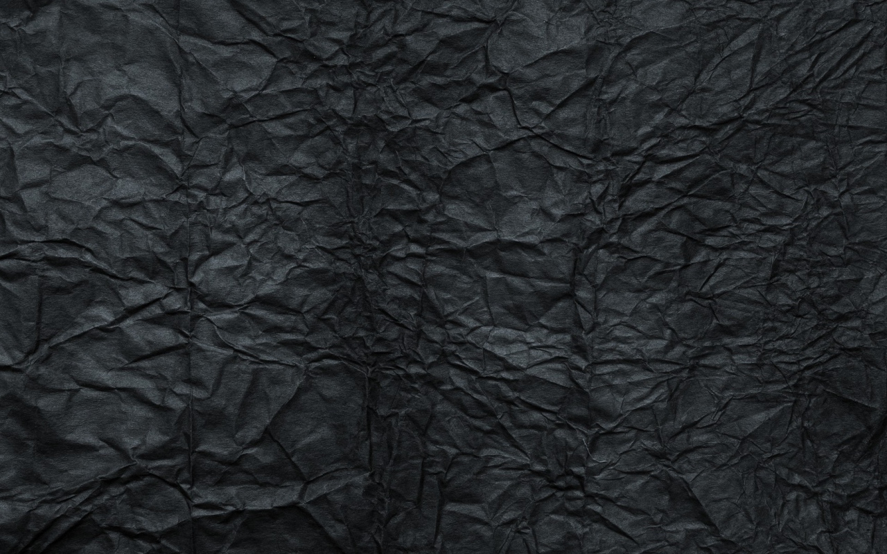 Мятая черная бумага