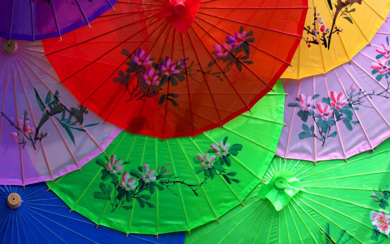 Японские зонтики