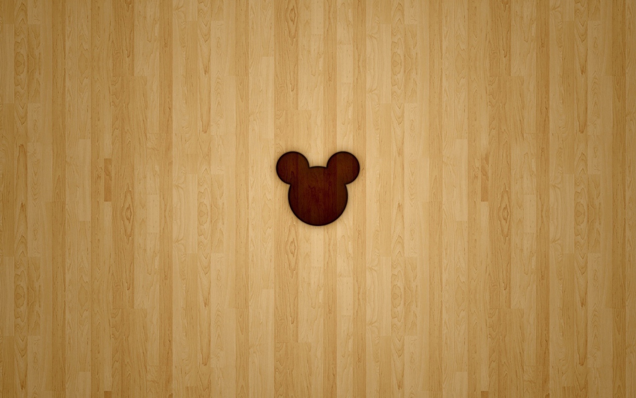 Силуэт Микки мауса