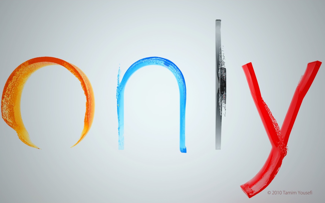 Надпись красками