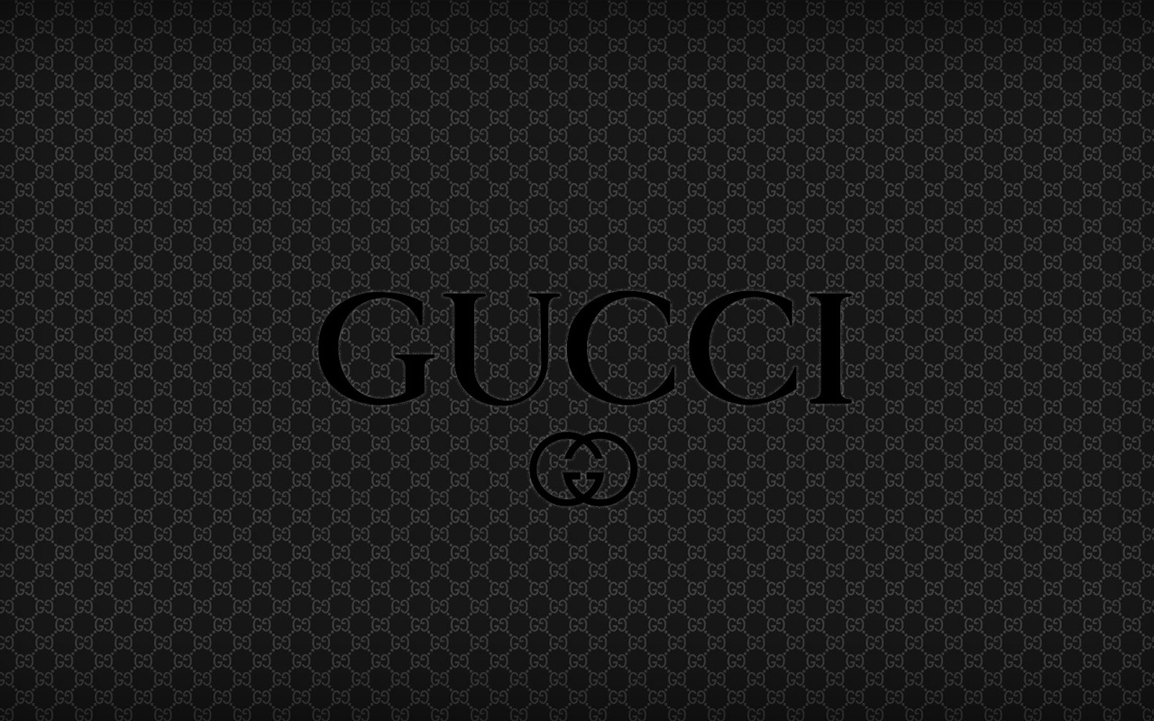 Черный логотип Gucci
