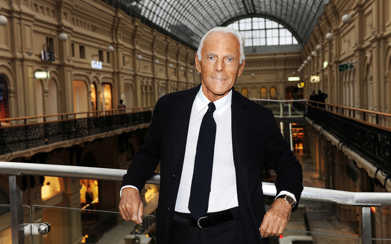 Дизайнер Giorgio Armani