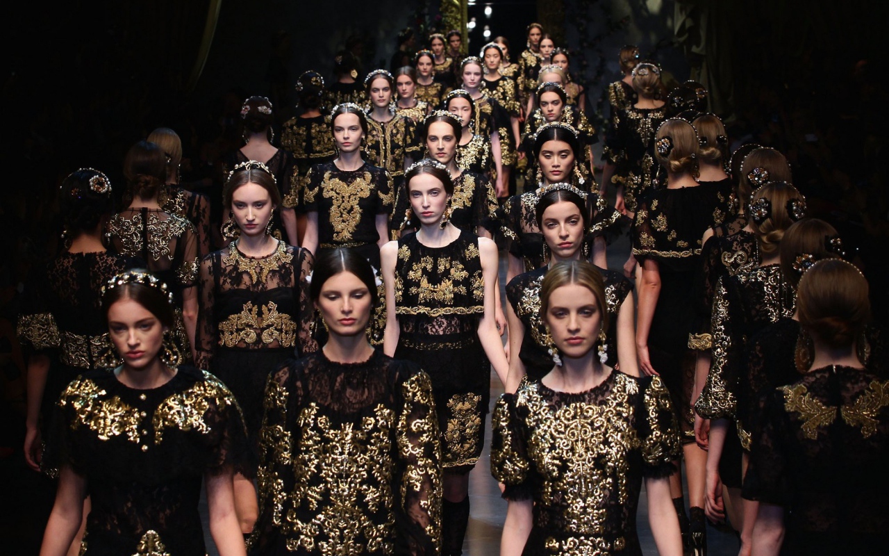 Показ мод от Dolce & Gabbana