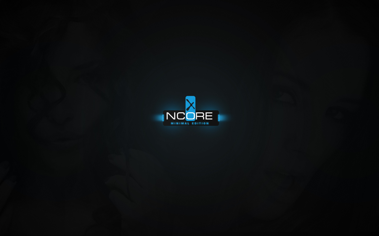 Девушка на темном фоне