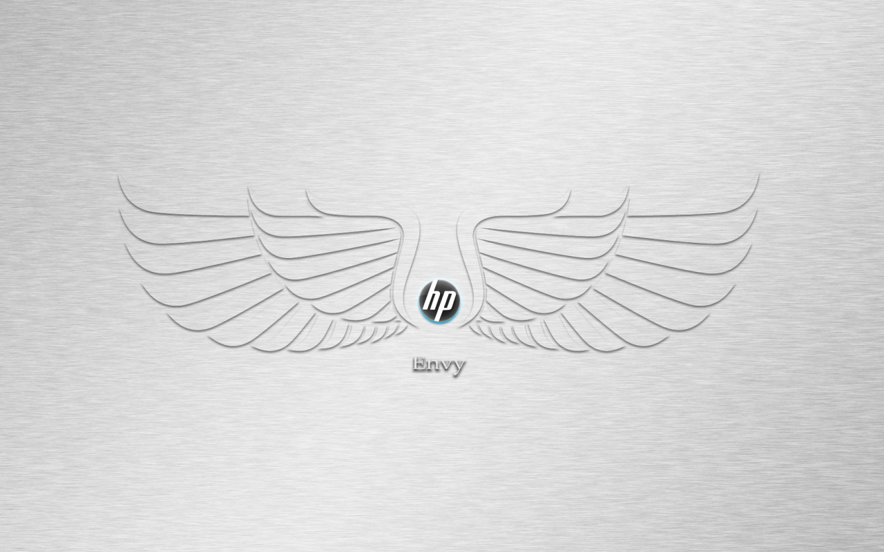 Логотип с крыльями HP